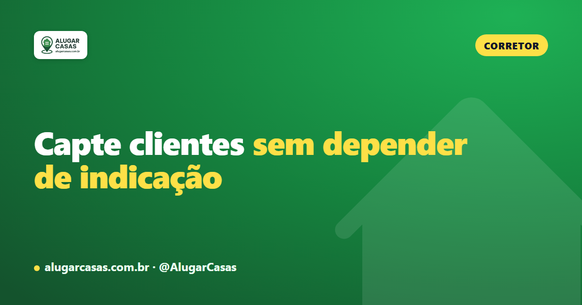 Capte clientes sem indicação